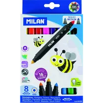 Filc Milan  8-as 640 Maxi Bicolour kétvégű vastag készlet, 80090