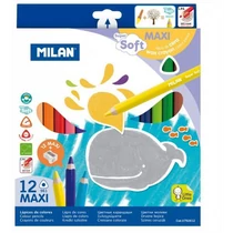Ceruza színes Milan 12-es 961 extra puhaságú színesceruza, 0792612