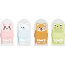 Radír M&G Space pets Védőtokos, "Rolleres AXPQ5501 24db/dob