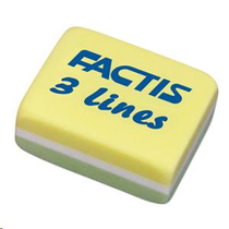 Radír FACTIS CPF3 neon 1/30