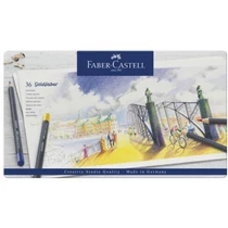 Színesceruza-készlet 36db-os hengeres test GOLDFABER fém dobozban