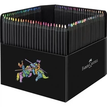 Színesceruza-készlet 100db-os háromszögletű BLACK EDITION fekete testű