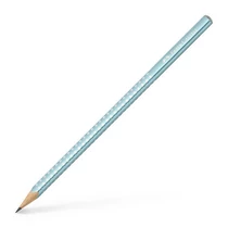 Grafitceruza háromszögletű SPARKLE B metál óceánkék test
