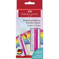 Szivárványos csillámragasztó szett 2db-os 2x12ml