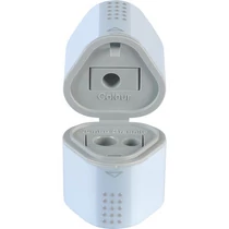 Hegyező GRIP 2001 Trio tartályos 3lyukú égkék színben (standard grafit,színes és Jumbo ceruzához)