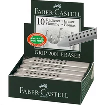 Radír GRIP 2001 háromszögletű szürke színben