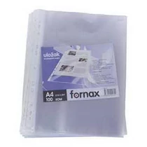 Genotherm lefűzhető, A4, 40 micron narancsos Fornax 100 db/csom