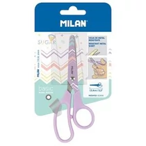 Olló Milan Iskolai Basic P. Pastel, lila, 13,3 cm, BWM10426LV