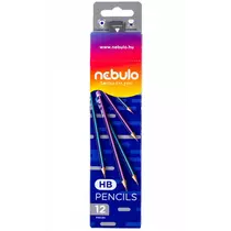 Grafit ceruza HB-s, 12 db/doboz, Nebulo