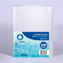 Genotherm `L` A4, 80 micron víztiszta Bluering® 100 db/csomag