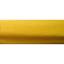 Krepp-papír, 50x200 cm, COOL BY VICTORIA, aranysárga