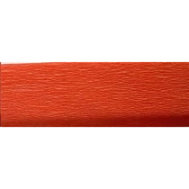 Krepp-papír, 50x200 cm, COOL BY VICTORIA, narancs vörös