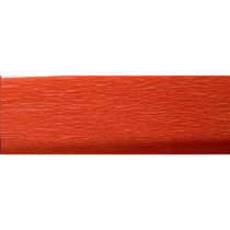 Krepp papír 50x200 cm, VICTORIA, narancs vörös