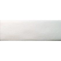 Krepp-papír, 50x200 cm, COOL BY VICTORIA, fehér