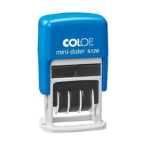 Bélyegző Colop dátum S120 mini normál/magyar számmal kiírva a hónap 