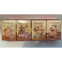 Notesz Capybara A/7  tépőzáras,vonalas lapokkal 