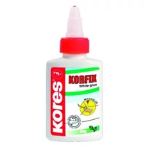 Hobbiragasztó, 60 ml, KORES "White Glue"