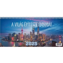 Asztali naptár, képes T-Calendar "A világ építészeti csodái"