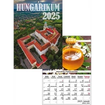 Falinaptár A/4 tűzött T-Calendar "Hungarikum" 2025