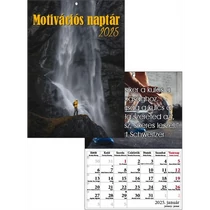 Falinaptár A/4 tűzött T-Calendar "Motivációs naptár" 2025