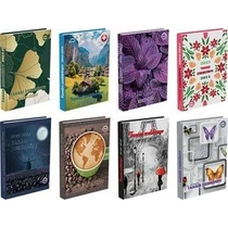 Tanári zsebkönyv T-Creativ B/6 mintás, 240 oldal, 8 különböző minta