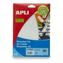 Etikett Apli  A/5  45x8mm ékszer 10307