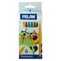 Zsírkréta Milan  6-os plasztikus, 80007 plasztikus, 80007