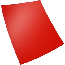 Dekorációs karton, 2 oldalas 50x70 cm 230 g, 10 ív/csomag T-Creativ piros