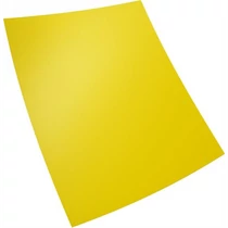 Dekorációs karton, 2 oldalas 50x70 cm 230 g, 10 ív/csomag T-Creativ sárga