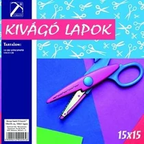 Kivágólap T-Creativ 15x15cm 10 ív/csomag