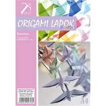 Origami papír A/4 T-Creativ 10 pasztell szín