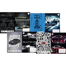 Füzetborító A/5 betétes 4x5 db/csomag T-Creativ "Sportcars"