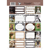 Vignetta T-Creativ mintás'23 Dogs, 25 ív/cs., 10 db/ív 25 ív/csomag, 10 db/ív
