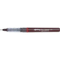 Tűfilc, 0,50 mm, rOtring,"Tikky Graphic", bordó 
