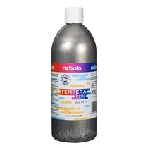 Tempera festék, 500 ml-es, ezüst, Nebulo