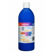 Tempera festék, 500 ml-es, kék, Nebulo