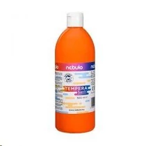 Tempera festék, 500 ml-es, narancssárga, Nebulo