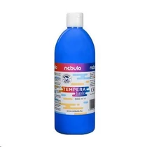 Tempera festék, 500 ml-es, világoskék, Nebulo