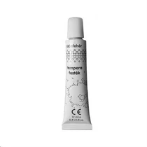 Tempera festék, fehér, 12 ml-es, Nebulo (12)