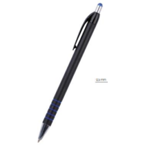 Golyóstoll S0118, kék íráskép, fekete tolltest