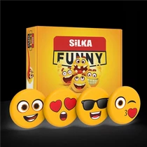 Radír, dizájn mintával, nagy, színes kínálóban, Smile, Silka (36)