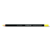 Színes ceruza, henger alakú, mindenre író, vízálló (glasochrom) STAEDTLER "Lumocolor 108", sárga