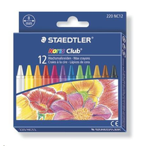 Zsírkréta, STAEDTLER "Noris 220", 12 különböző szín