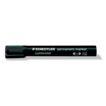 Alkoholos marker, 2-5 mm, vágott, STAEDTLER "Lumocolor® 350", fekete