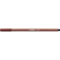 Filctoll, 1 mm, STABILO "Pen 68", téglavörös