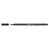Filctoll, 1 mm, STABILO "Pen 68", fekete