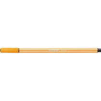 Filctoll, 1 mm, STABILO "Pen 68", narancssárga
