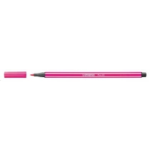 Filctoll, 1 mm, STABILO "Pen 68", rózsaszín