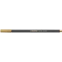 Rostirón, 1,4 mm, STABILO "Pen 68 metallic", arany
