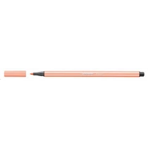 Filctoll, 1 mm, STABILO "Pen 68", világos szürke